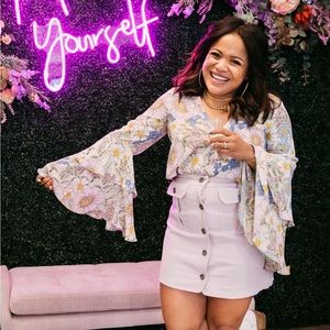 BUDDYLOVE FLORAL BODYSUIT